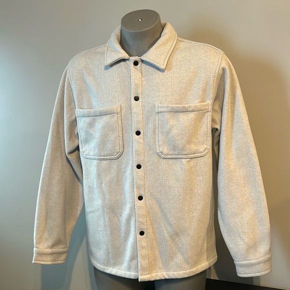 Soft Grey Shirt Jacket XL Joe’s Jeans - Picture 6 of 7